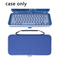 Geekria Keyboard Carrying Case Compatible with Logitech Pebble Keys 2 K380s, K380 Multi-Device Bluetooth K380