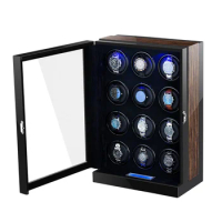 New acrylic touch screen watch winder box for 12 watches automatic watch winder