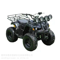 All-terrain mountain bike two-person snow and land four-wheel motorcycle off-road mountain patrol vehicle