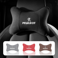 ที่รองคอเบาะรถยนต์แบบหนังกลับ อุปกรณ์เสริมเบาะรถยนต์สำหรับ Peugeot 408 4008 308 3008 Rifter 5008 508