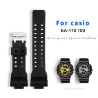 Resin strap for CASIO G-SHOCK GA-110/100/400/700 GD120GA GW-8900 waterproof camouflage rubber watchband men's Watch accessories