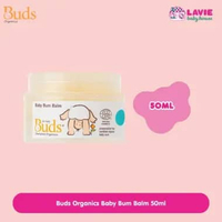 Buds Organics Baby Bum Balm 50ml – Krim Ruam Popok Bayi Menenangkan & Melindungi Kulit | Diaper Rash
