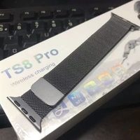 全城熱賣 - 適用iwatch9華強北ultra2代S8不鏽精鋼磁吸米蘭蘋果s7654se手錶帶太空灰【米蘭磁吸鋼帶】42mm-44mm-45mm-49mm錶盤