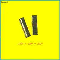 5pcs/lot Coopart New LCD Display FPC Connector Port Plug on Mainboard for HTC Butterfly X920E One M7 M8 E8 31PIN
