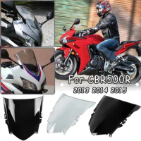 CBR500R Windscreen Sport Windshield Visor Wind Deflector For Honda CBR 500R 500RR CBR500RR 2013 2014 2015 Motorcycle accessories