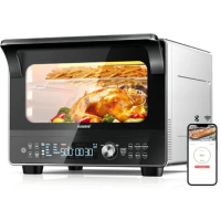 Nuwave TODD ENGLISH 34-Qt iQ360 Digital Smart Oven, 20-in-1 Convection Infrared Grill Griddle Combo, 1800 Watts