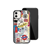 【Casetify】iPhone 12 mini 輕量耐衝擊保護殼-倫敦印象(Casetify)