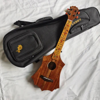 High-grade Professional 26-inch Ukulele Tenor acacia all solid wood KOA guitar ukelele bovine bone nut imported strings bright