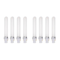 8 X 9W Nail UV Light Bulb Tube Replacement For 36W UV Curing Lamp Dryer