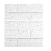 20PCS 35X38.5Cm 3D Wall Stickers Self Adhesive Foam Brick Room Decor DIY Wallpaper Wall Decor Wall Sticker