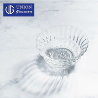 UNION 雕花沙拉碗 玻璃碗