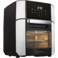 Electric Air Fryer Oven, Countertop Rotisserie Combo with 10 Digital Quick Menu Presets, 1700 W