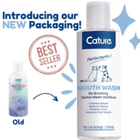 Cature Rollon Mouthwash For Dog & Cat/Pembersih Mulut Pasti Ori