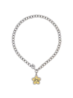 สร้อยคอ THE DAISY PUZZLE NECKLACE สี SILVER/MULTI