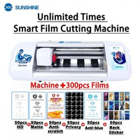 Sunshine Y22 Auto Cloud Film Cutting Machine Cutting Front Rear Movies Mobile Phones and Tablets Back Sticker Custom Cutter