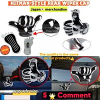 Rear Wiper Knob Glanz Hitman Hangloose Chrome Wiper Hat Universal Jazz Perodua Myvi Kancil Kenari Al