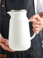北歐大容量茶壺 創意陶瓷冷水壺 耐高溫家用客廳涼白開水壺單壺