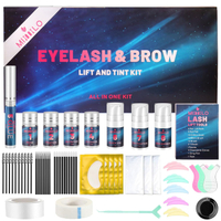 Lash Lift Kit Brow Lamination Kit - 2025 4 in1 DIY Professional Eyelash & Eyebrow Perm Suit with Lon
