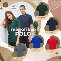 Ready Stock Lefonse Unisex Premium Polo Microfiber Dry Fit Sports Wear Jerseys Baju Polo Sukan **M40