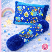 Bantal & Guling Karakter Doraemon 1 Set ( Bantal & Guling ) Cocok Untuk Anak - Anak Unisex