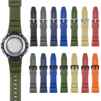 Silicone Watch Band for Casio G-SHOCK SGW-100 SGW-100-1V SGW-100-1VDF Series Rubber Bracelet Men Waterproof Sport Watch Strap