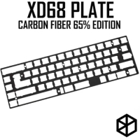 carbon fiber plate for xiudi xd68 65% for keyboard Mechanical Keyboard Plate support xd68