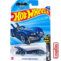 Hot Wheels HW Basic HYX61 Batman and Robin Batmobile Mattel Hotwheels