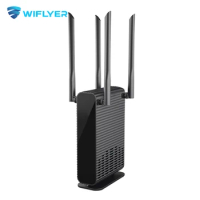 Wiflyer WIFI6 Router 1800Mbps USB3.0 Openwrt DDR3 256MB 3*1000Mbps LAN/WAN MU-MIMO Antenna Wifi 6 Internet Hotspot for 64 Device