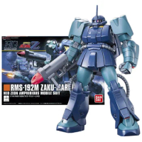 Bandai Genuine Gundam Model Kit Anime Figure HG RMS-192M Zaku Marin Collection Gunpla Anime Action Figure Toys for Children