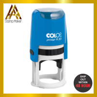 COLOP Cop Bulat Cop Getah Cop Bulat Dakwat Sendiri Cop Nama Stamp Cop Round Rubber Stamp Name Stamp 