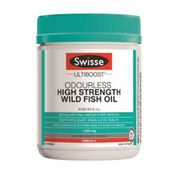 Swisse - Swisse Ultiboost 無腥味高濃度野生魚油 1500毫克 200粒 萬寧版 [原裝正貨]