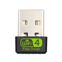 USB Wifi Adapter For PC 802.11n 2.4G 150M Wireless Lan Ethernet Dongle Adapter Computer Wi-Fi Accepter PC Accessories