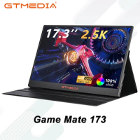 GTMEDIA 17.3inch 2.5K IPS QHD 165HZ (DP) 144HZ Portable Display 2560 * 1440 Laptop Game Display Switch PS4/5 Xbox