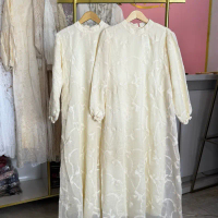 GAMIS MOTIF PITA ORGANZA PREMIUM