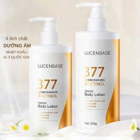 Sữa Dưỡng Thể Trắng Da 377 Niacinamide Retinol Lucenbase 250ml Chính Hãng
