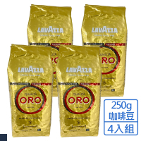 LAVAZZA Qualita Oro 咖啡豆 250g 4入組(即期品)