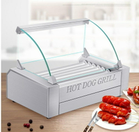 烤腸機 烤腸機商用烤香腸熱狗機全自動烤火腿腸機器家用迷你小型 交換禮物全館免運