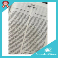 Alkitab Sedang Sampul Kain Resleting Stripline - Tb2 054 Ti Stripline Best Seller