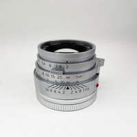 Light Lens Lab Elcan 50mm F2 Lens Silver Chrome Leica Summicron Leica M10 M11 M M3 M6 M240 M4 Lens leica m lens Full Frame