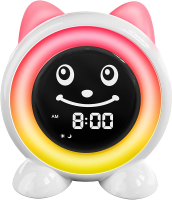 Toddlers Sleep Training Clock Kids Alarm Clock with Night Light & Nap Timer Ok to Wake Clock for Gir