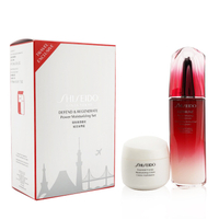 資生堂 Shiseido - 防禦和再生力量保濕套裝：終極力量注入濃縮液 N 100毫升 + 精華能量保濕霜 50毫升
