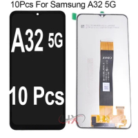 Wholesale 10Pcs 6.5" For SAMSUNG GALAXY A32 5G LCD Display With Touch Screen Digitizer Assembly For Samsung A326B LCD A326 Frame