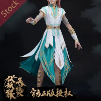 KIYO-KIYO ｛Stock now｝legend of the exorcist Tian Bao Fu Yao Kong Hongjun Cosplay Costume Christmas gift