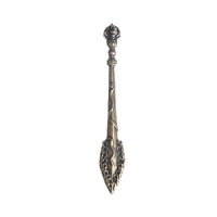 Brass Manjushri Wisdom Sword Handle Antique Miscellaneous Treasure Sword Pestle and Mortar Magic Crafts