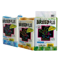 【日本Super cat】BREED PLUS 寵物尿布(8包組)
