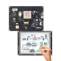 8 Inch HMI Intelligent Smart UART SPI Touch TFT LCD Module Display For Industry Control