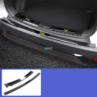 Car Anti-Scratch Trunk Trim Rear Bumper Guard Protector Board Cover For Toyota Corolla Cross 2022 + Exterior Styling Accessories