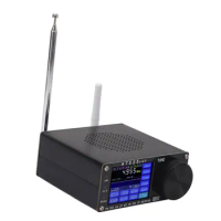DSP Full Band Receiver ATS25‑AMP RDS Radio Receiver with Frequency Spectrum Scanning Latest Firmware Version 4.17
