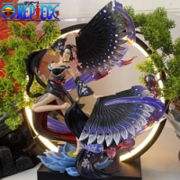 35cm One Piece Anime Figure Kabuki Nico Robin Action Figure 2 Head Fancy Girl Statue Collectible Dancing Robin Model Gift