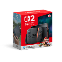 【預購7~9月依順序陸續出貨】任天堂 Switch2 NS2 瑪利歐賽車世界主機 同捆組(台灣公司貨)+玻璃保護貼